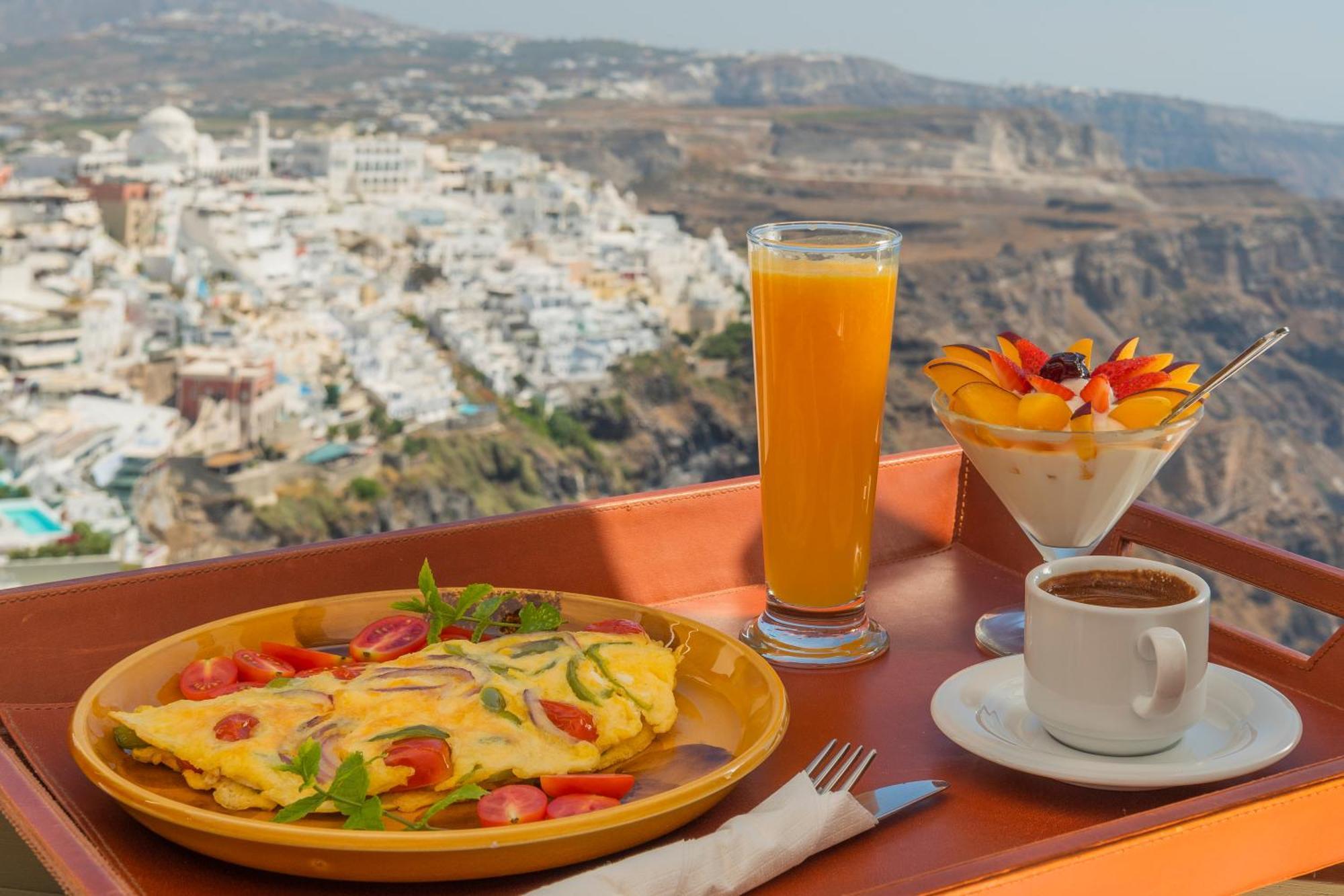 Anthos Caldera Suites 费拉 外观 照片